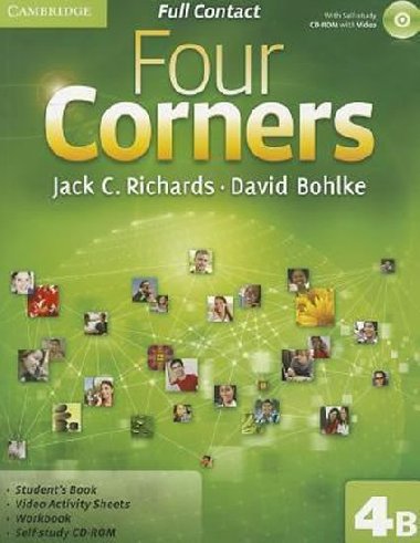 Four Corners Level 4 Full Contact B with Self-study CD-ROM - Richards Jack C.