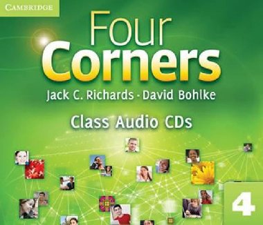 Four Corners Level 4 Class Audio CDs (3) - Richards Jack C.