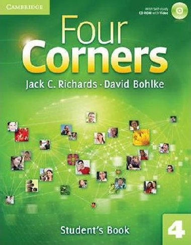 Four Corners Level 4 Students Book with Self-study CD-ROM - Richards Jack C.
