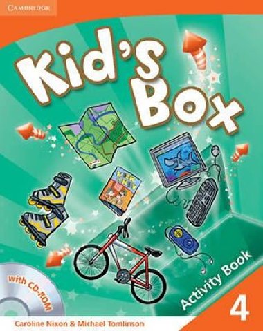 Kids Box 4 Activity Book with CD-ROM - Nixon Caroline