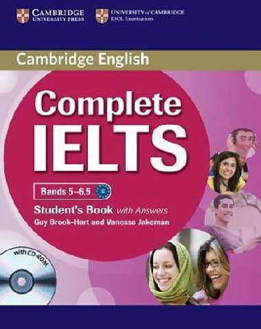 Complete IELTS Bands 5-6.5 Students Book with Answers with CD-ROM - Brook-Hart Guy