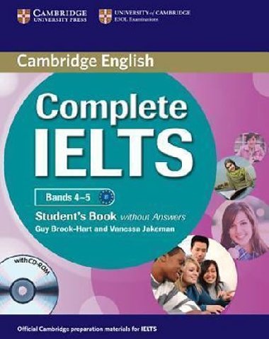 Complete IELTS Bands 4-5 Students Book without Answers with CD-ROM - Brook-Hart Guy