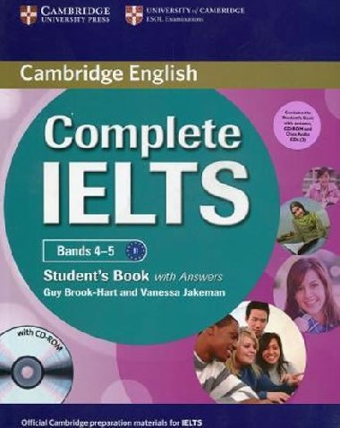 Complete IELTS Bands 4-5 Students Pack (students Book with Answers with CD-ROM and Class Audio CDs (2)) - Brook-Hart Guy