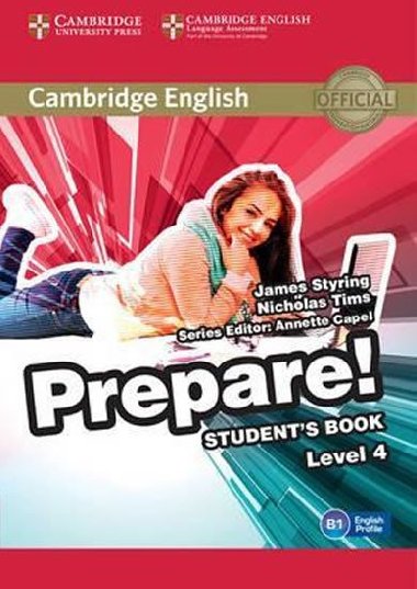 Cambridge English Prepare! Level 4 Student´s Book - Styring James