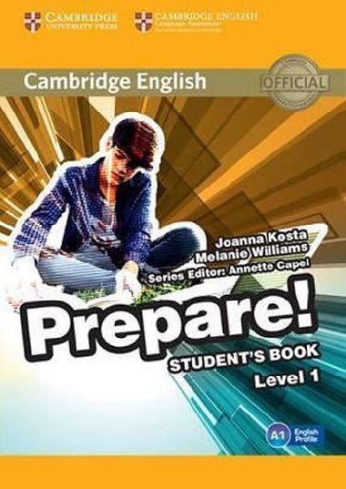 Cambridge English Prepare! Level 1 Students Book - Kosta Joanna