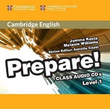 Cambridge English Prepare! Level 1 Class Audio CDs (2) - Kosta Joanna