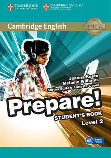 Cambridge English Prepare! Level 2 Students Book - Kosta Joanna