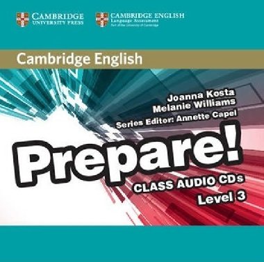 Cambridge English Prepare! Level 3 Class Audio CDs (2) - Kosta Joanna