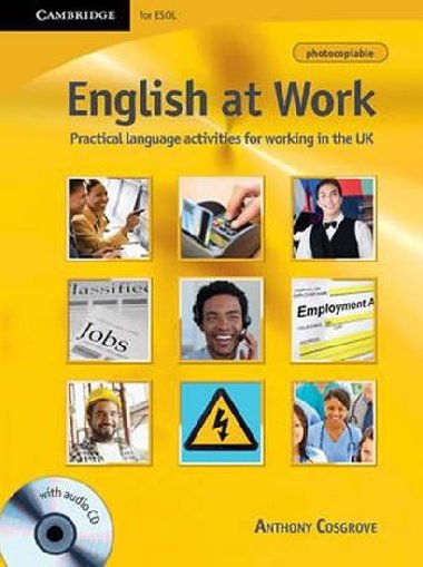 English at Work with Audio CD - Cosgrove Anthony