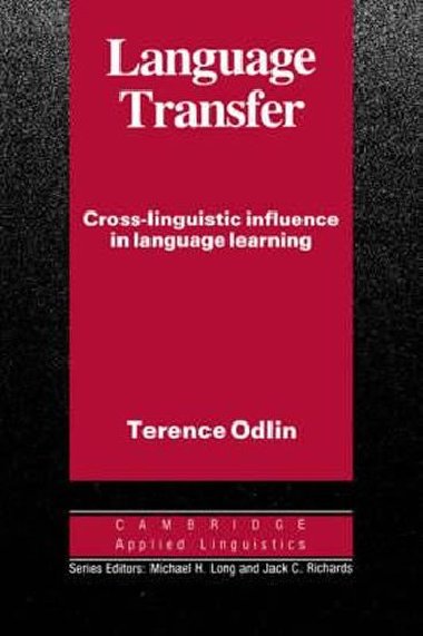 Language Transfer - Odlin Terence