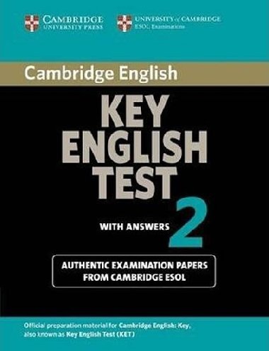 Cambridge Key English Test 2 Students Book with answers - kolektiv autor