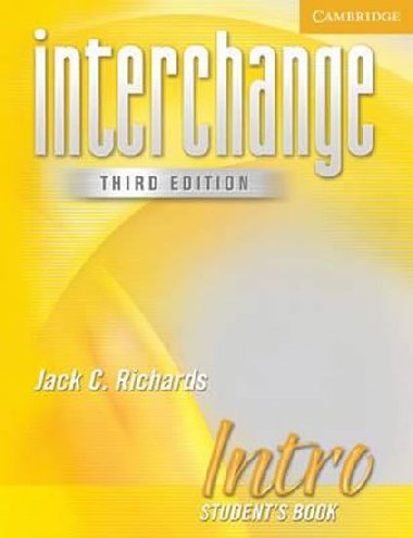 Interchange 3rd Edition Intro Students Book - Richards Jack C.