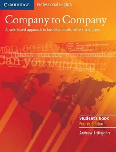Company to Company Students Book - Littlejohn Andrew