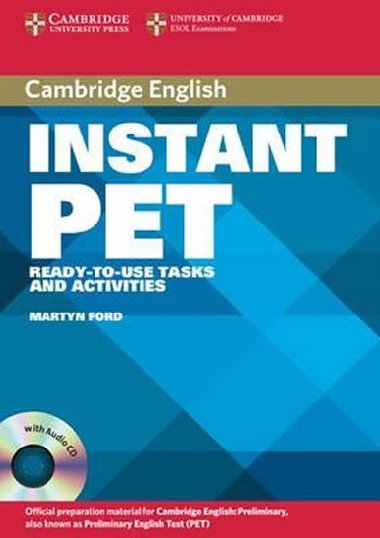 Instant PET Book and Audio CD Pack - Ford Martin