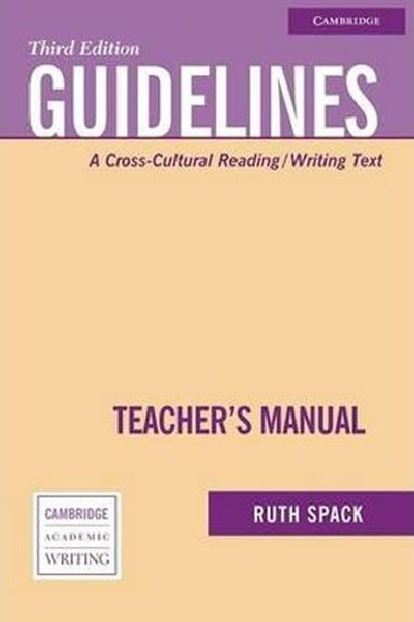 Guidelines Teachers Manual - Spack Ruth
