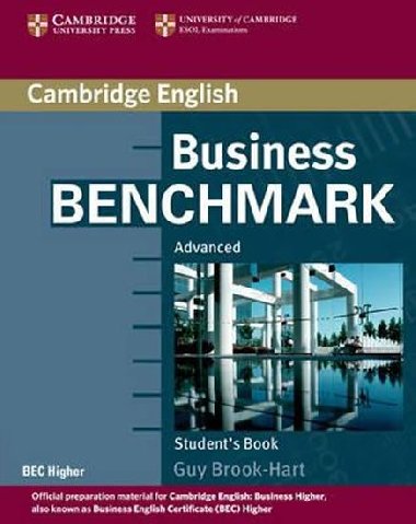 Business Benchmark Advanced Students Book BEC Edition - Brook-Hart Guy