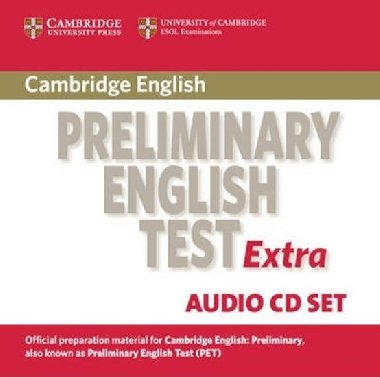 Cambridge Preliminary English Test Extra Audio CD Set (2 CDs) - kolektiv autor