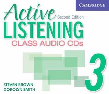 Active Listening 3 Class Audio CDs - Brown Steven