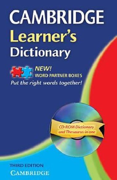 Cambridge Learners Dictionary with CD-ROM for Windows - kolektiv autor