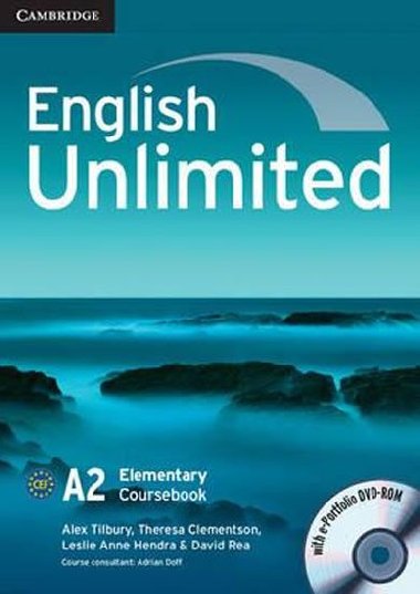 English Unlimited Elementary Coursebook with e-Portfolio - Tilbury Alex