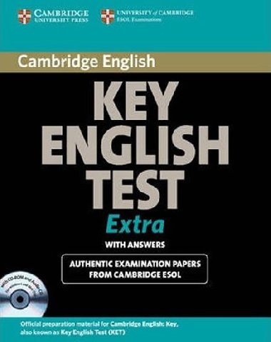 Cambridge Key English Test Extra Self-Study Pack (Students Book with answers and Audio CDs (2)) - kolektiv autor