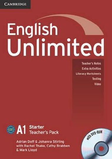 English Unlimited Starter Teachers Pack (Teachers Book with DVD-ROM) - Doff Adrian