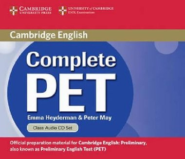 Complete PET Class Audio CDs (2) - Heyderman Emma
