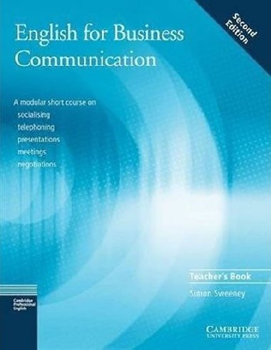 English for Business Communication Teachers book - Sweeney Simon