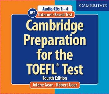 Cambridge Preparation for the TOEFL Test Book with CD-ROM and Audio CDs Pack - Gear Jolene