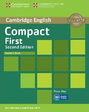 Compact First Teachers Book - May Peter