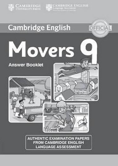 Cambridge English Young Learners 9 Movers Answer Booklet - kolektiv autor