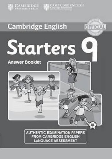 Cambridge English Young Learners 9 Starters Answer Booklet - kolektiv autor