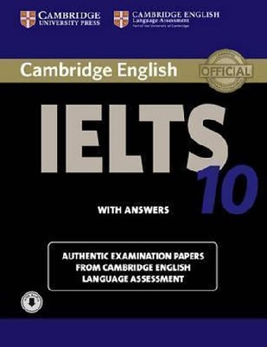 Cambridge IELTS 10 Students Book with Answers with Audio CD - kolektiv autor