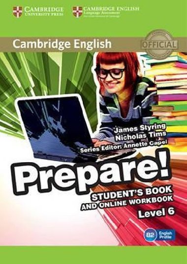 Cambridge English Prepare! Level 6 Students Book and Online Workbook - Styring James