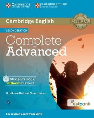 Complete Advanced Students Book without Answers with CD with Testbank - Brook-Hart Guy
