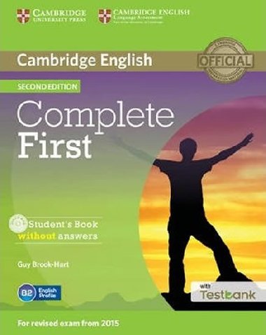 Complete First Students Book without Answers with CD with Testbank - Brook-Hart Guy