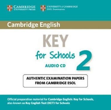 Cambridge English Key for Schools 2 Audio CD - kolektiv autor