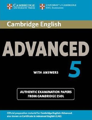 Cambridge English Advanced 5 Students Book with Answers - kolektiv autor