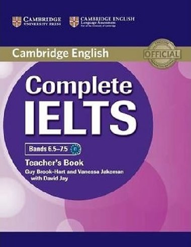 Complete IELTS Bands 6.5-7.5 Teachers Book - Brook-Hart Guy
