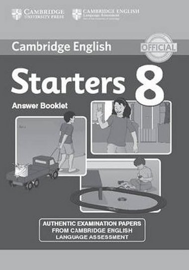 Cambridge English Young Learners 8 Starters Answer Booklet - kolektiv autor