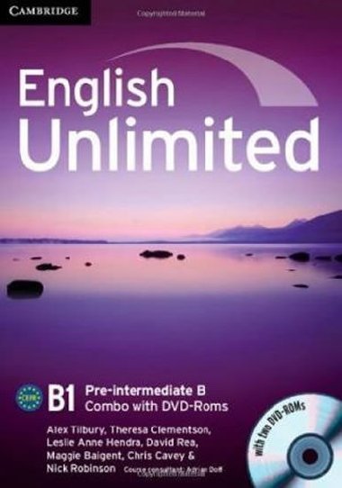 English Unlimited Pre-intermediate B Combo with DVD-ROMs (2) - Tilbury Alex