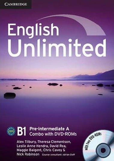English Unlimited Pre-intermediate A Combo with DVD-ROMs (2) - Tilbury Alex