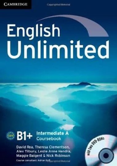 English Unlimited Intermediate A Combo with DVD-ROMs (2) - Rea David