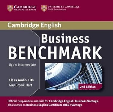 Business Benchmark Upper Intermediate Business Vantage Class Audio CDs (2) - Brook-Hart Guy