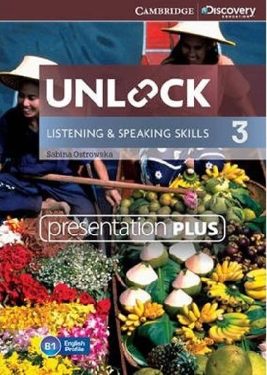 Unlock Level 3 Listening and Speaking Skills Presentation Plus DVD-ROM - Ostrowska Sabina