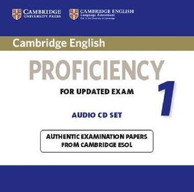 Cambridge English Proficiency 1 for Updated Exam Audio CDs (2) - kolektiv autor