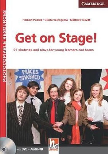 Get on Stage! Teachers Book with DVD and Audio CD - Puchta Herbert