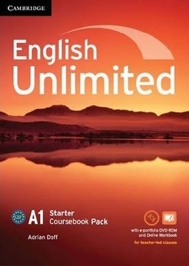 English Unlimited Starter Coursebook with e-Portfolio and Online Workbook - Doff Adrian