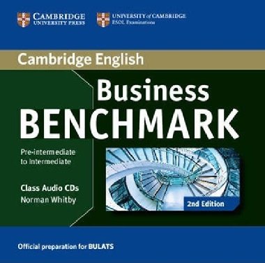 Business Benchmark Pre-intermediate to Intermediate BULATS Class Audio CDs (2) - Whitby Norman