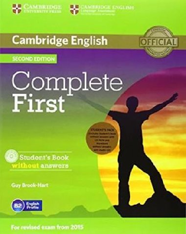 Complete First Students Pack (Students Book without Answers with CD-ROM, Workbook without Answers with Audio CD) - Brook-Hart Guy